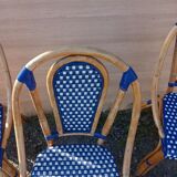 Set of 6 rattan chairs