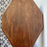 Art deco mahogany side table