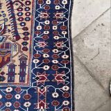 Ancient oriental carpet early 20th century 140 x 89cm