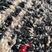 Large Moroccan Modern Living Room Carpet in wool, 210x260 cm