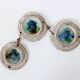 Rare stoneware wall hanging by Waldorff Svaneke, Denmark, 1960s