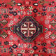 Tapis persan rouge fait à la main  103x158cm