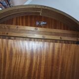 Scandinavian-style teak dining table in the 60s