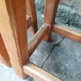 4 pine mountain style stools