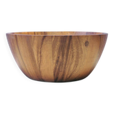 Grand bol en bois vintage