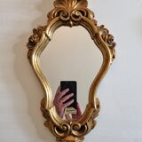 Louis XV style shell mirror, Bernardini, 44 cm
