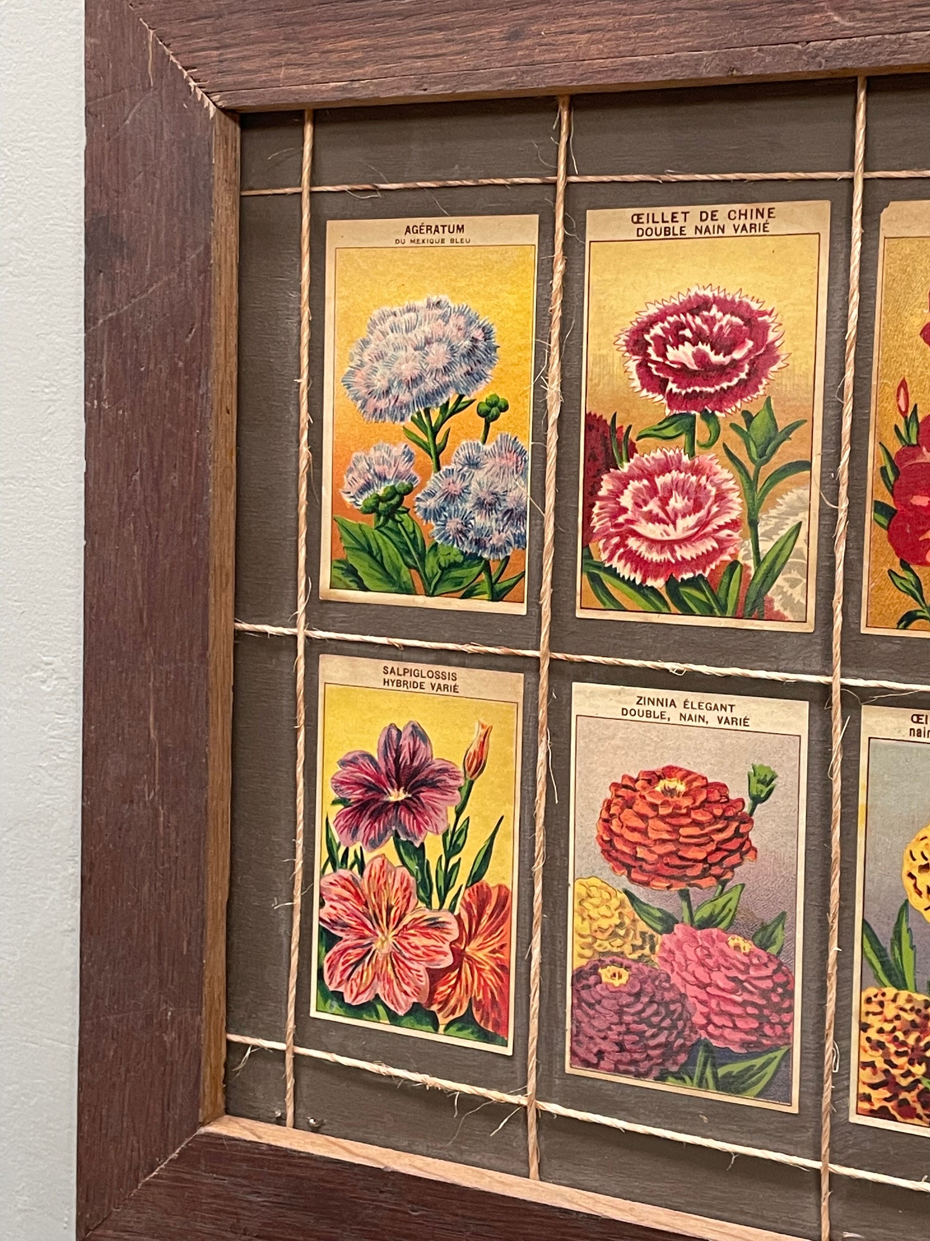 Panneau fleurs