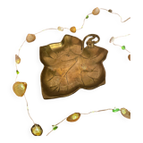 Brass leaf Taiwan pocket tray