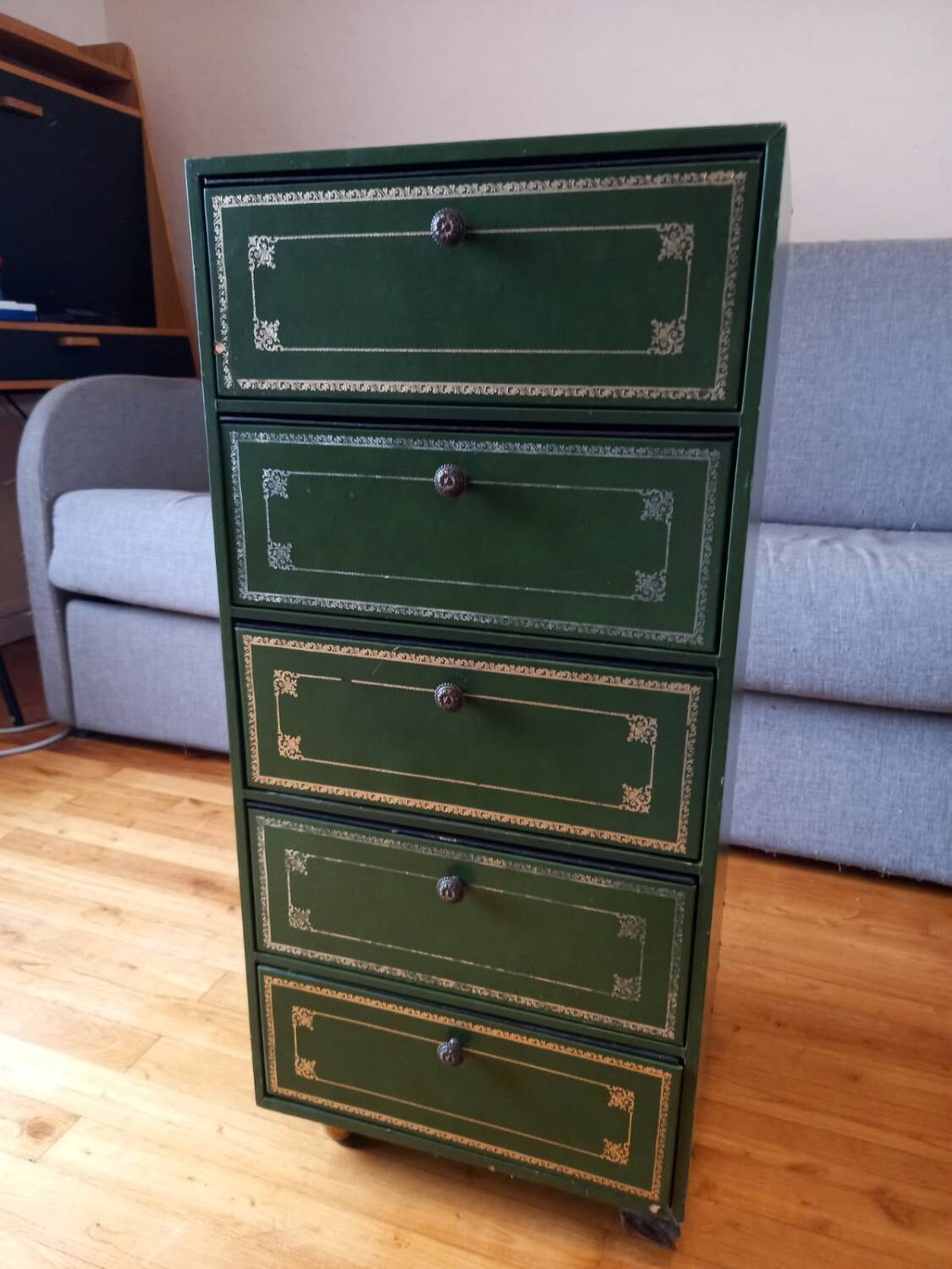 Cartonnier 5 casiers