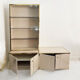 Zevi brass display unit cabinet 70s hollywood regency midcentury glass vintage