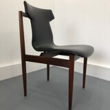 Rosewood Dining Chair by Inger Klingenberg for Fristho,  1960s,