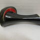 Large vase red and black vintage
