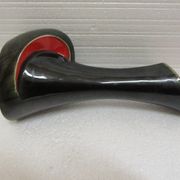Vase rouge et noir vintage