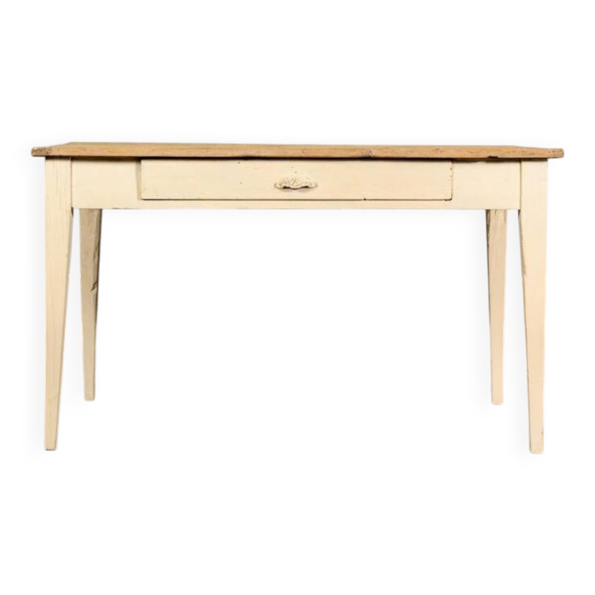 Table de campagne avec tiroir