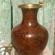 Cloisonné metal vase