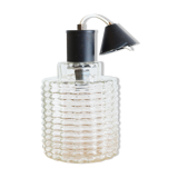 Cylindrical suspension in molded glass 1960