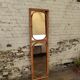 Large rattan mirror from the 70s