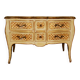 Commode 1900 galbée de style Louis xv