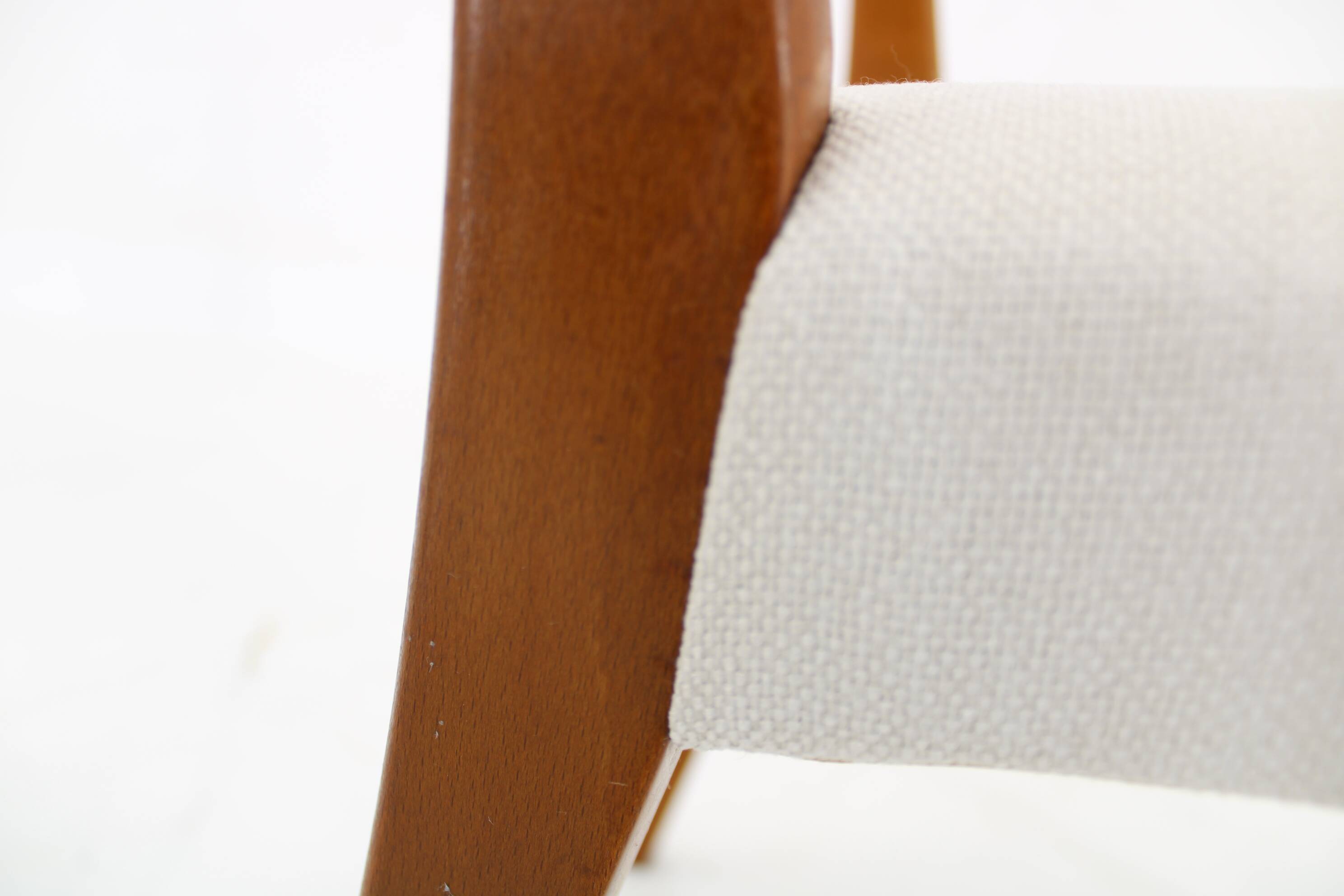 1960s Pair of Danish Teak Chairs, Restored