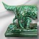 Large Art Deco Collectible Porcelain Irish Setter Sculpture