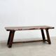 French brutalist dining table inspired by Georges Robert