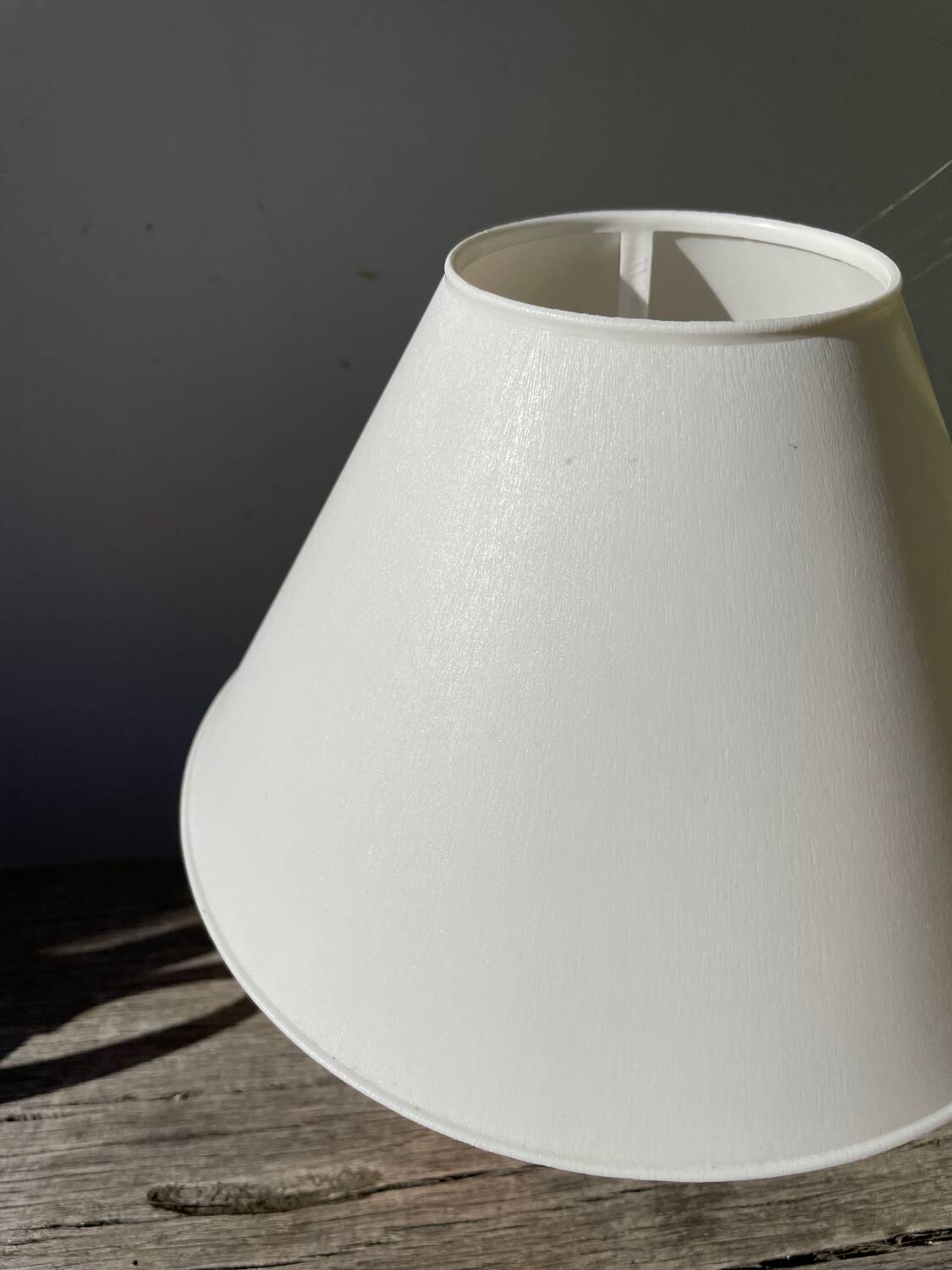 Turned wooden ball lamp 1990