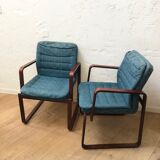 Set of 2 vintage chairs