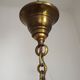 French Empire Style Bronze 4-Light Chandelier with Swan Detail Arms