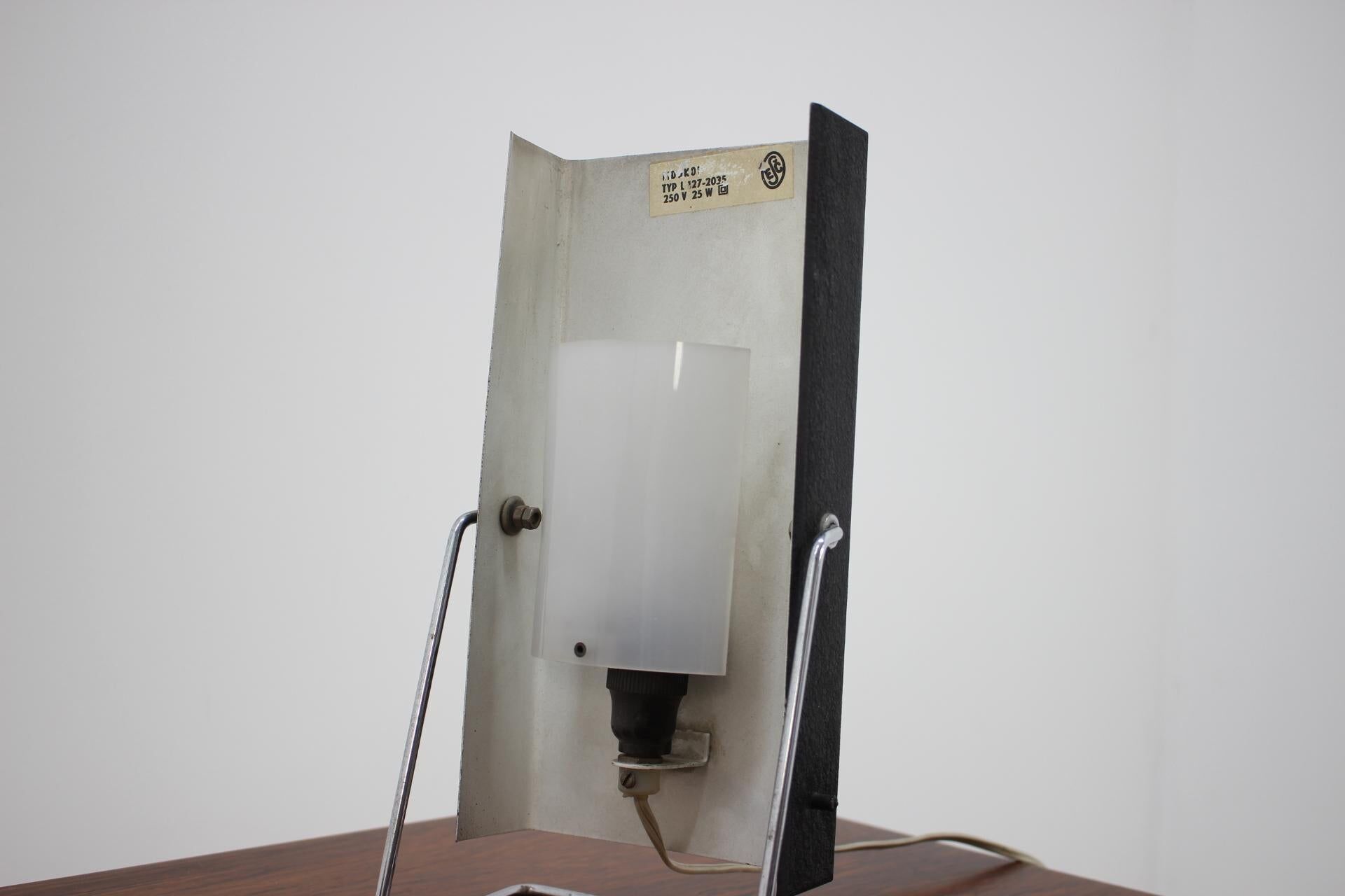 Midcentury Design Table Lamp by Drukov, 1970s