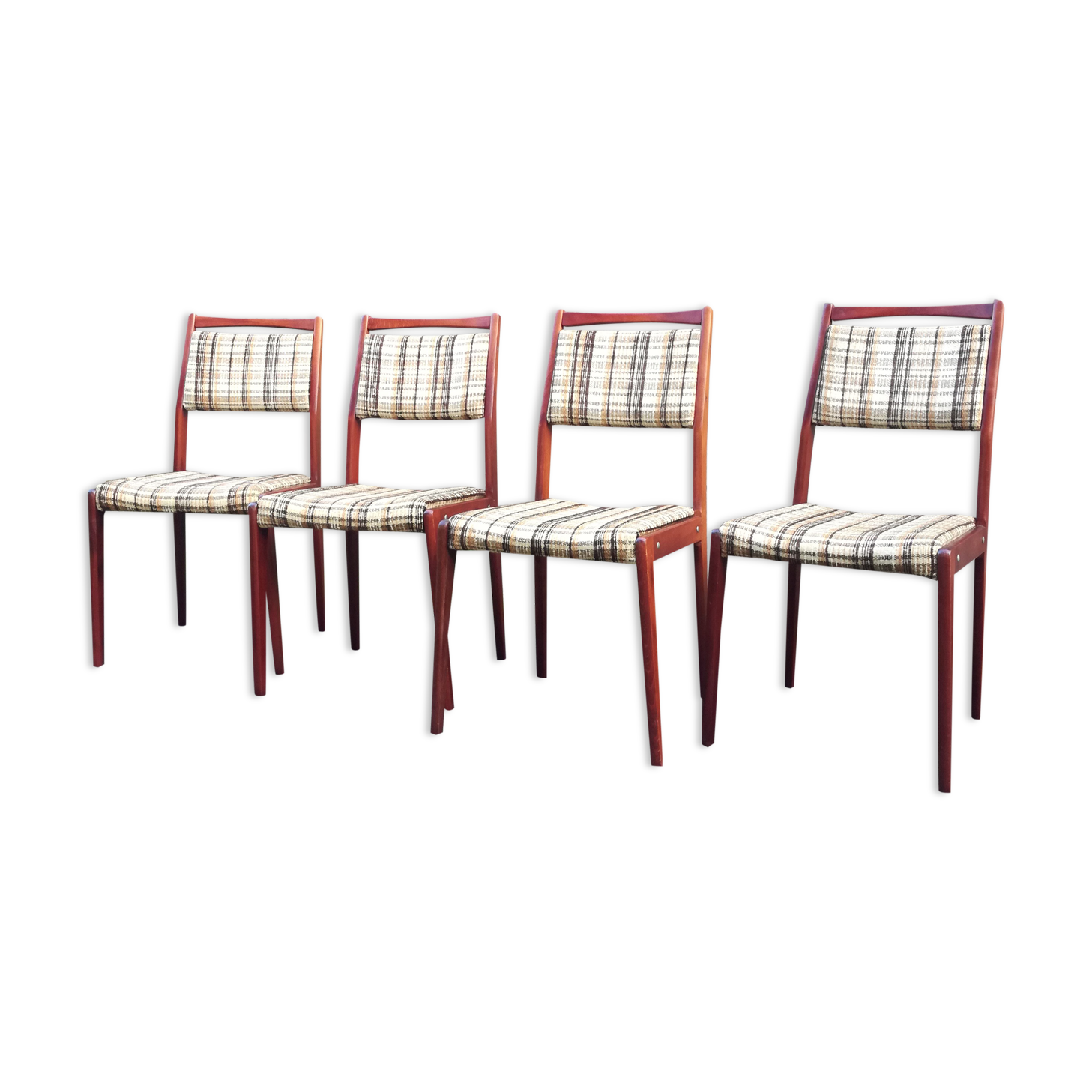 Mahogany chairs 1960