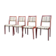 Mahogany chairs 1960