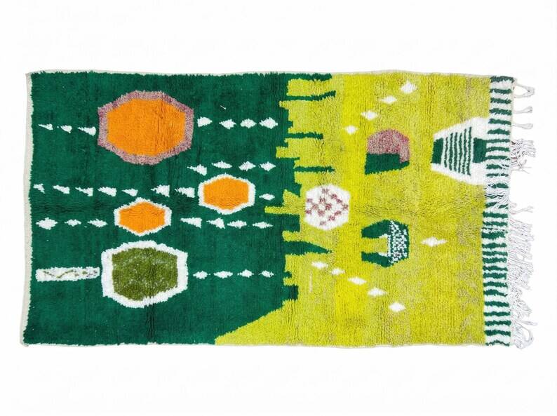 Handmade Moroccan rug 250cm x 150cm