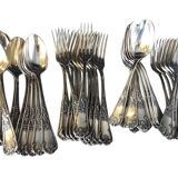 Silver-plated cutlery set - 103 pieces
