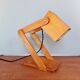 Articulated wooden desk lamp, 1960s-70s