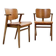 Pair of Mid-century plywood beech chairs - Ilmari Tapiovaara style plywood Chairs