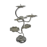 old candle holder plated W.Germany vintage candleholder Kerzenhalter