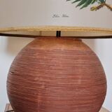Beautiful and large vintage Nature Fougère lamp
