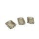 20th century art nouveau fish bones pads, Poland, 1890s, set of 3