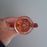 Bougeoir rose Victoria Art Déco Luxval