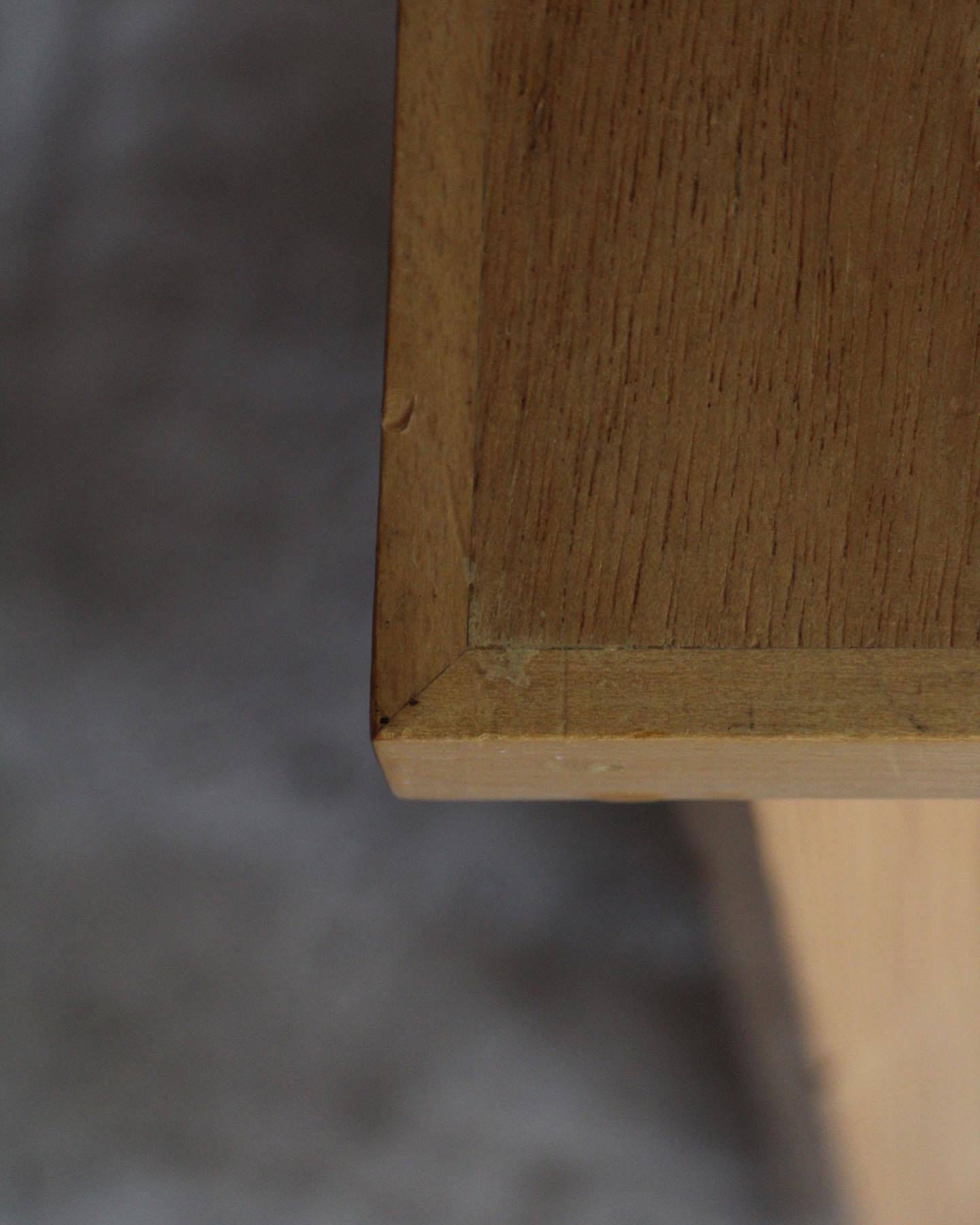 Solid pine coffee table Sweden 1960