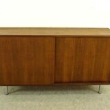 Small Sideboard in Teak by Herbert Hirche for Holzäpfel, Germany