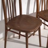 Vintage ton bentwood chairs (c.1960). set of 2