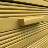 Art Deco ochre yellow chiffonier