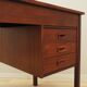 Teak desk, Danish design, 1970s, production: Denmark