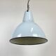 Industrial Grey Enamel Pendant Lamp, 1960s