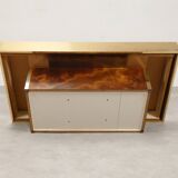 Cofee table with hidden bar by Maison Lancel