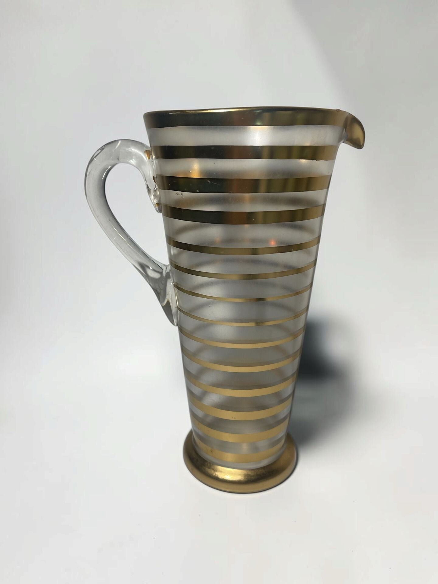 Pichet vintage en verre