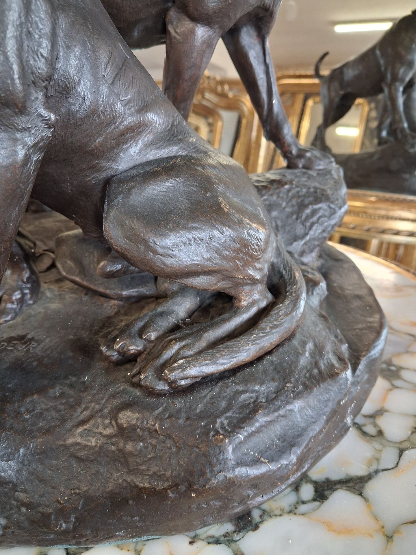 Bronze by Léon BUREAU 1866/1906