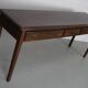Vintage English Rustic Farmhouse Oak Side Table, 1950s