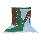 Medium wool rug size 100 x 200 cm